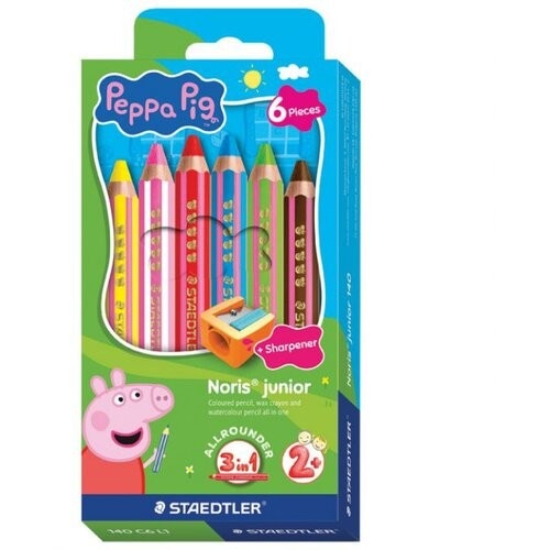 Staedtler Peppa Pig Junior bojice Set od 6 bojica Akcija u trgovini Mueller
