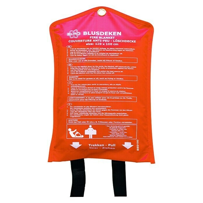 Deka za gašenje požara - Akcija u trgovini Bauhaus