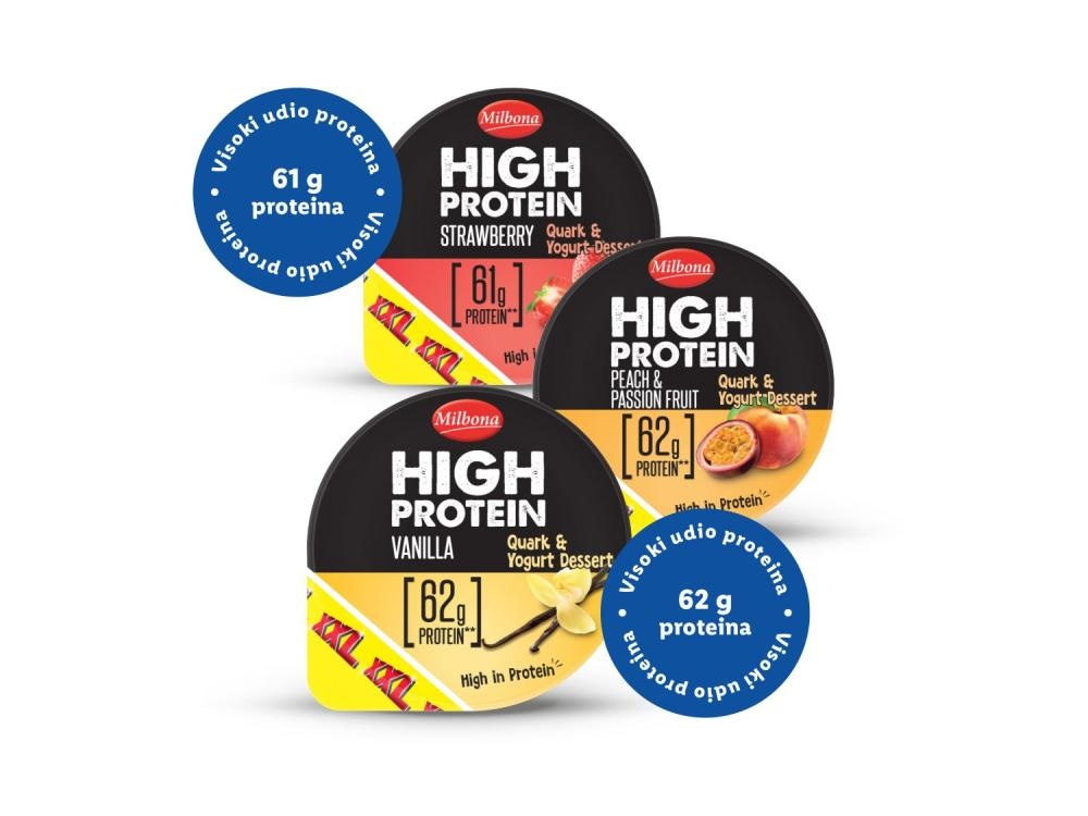 Milbona High protein svježi sir XXL 500 g - Akcija u trgovini Lidl