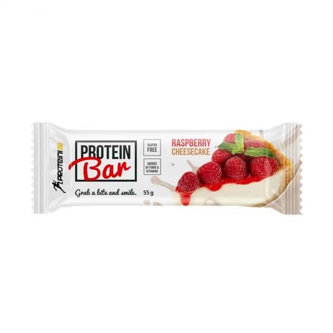Proteini.si Protein bar Raspberry Cheesecake 55g - Akcija u trgovini Žabac