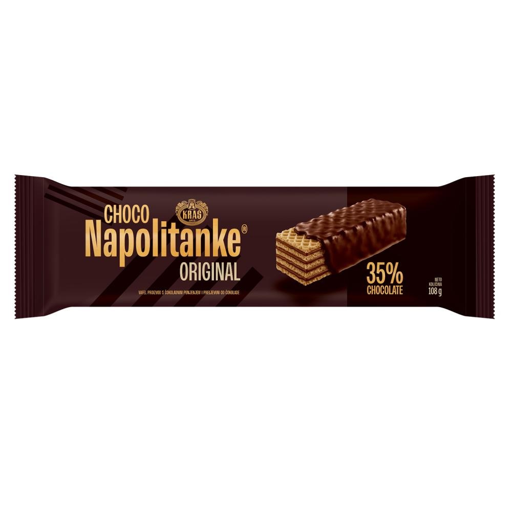 Kraš Napolitanka s čokoladom 108 g - Akcija u trgovini Djelo