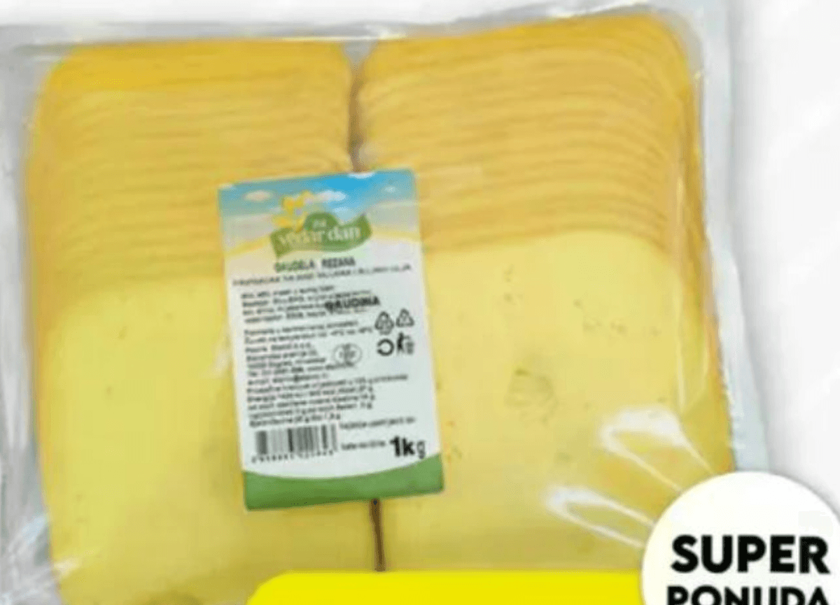 Gaudina rezani sir 1 kg - Akcija u trgovini Stanić Diskont