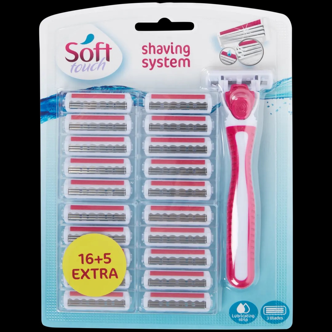 Soft touch Brijač za muškarce ili žene 21 komad - Akcija u trgovini Action