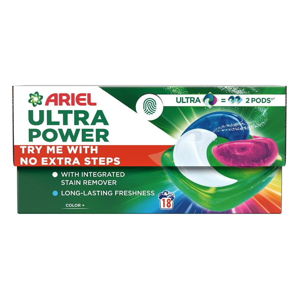 Ariel Ultra Power tablete 18 kom Akcija u trgovini Konzum