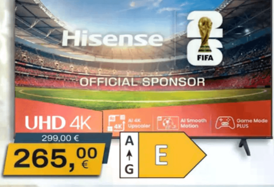 LCD LED Hisense 43A6Q 43" - 108 cm Akcija u trgovini Vinkoprom