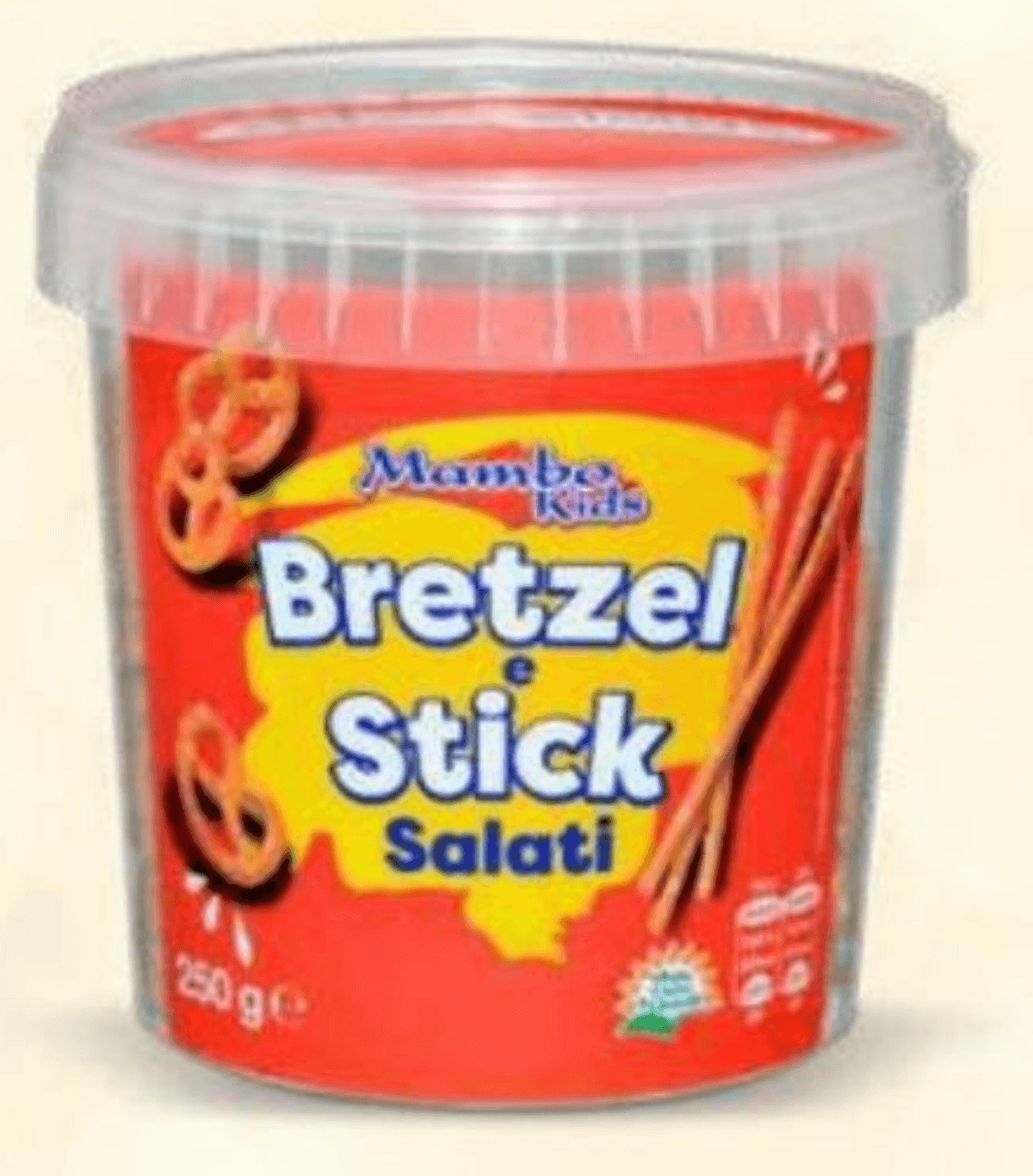 Slani pereci i štapići 250 g Mambo Kids - Akcija u trgovini Eurospin