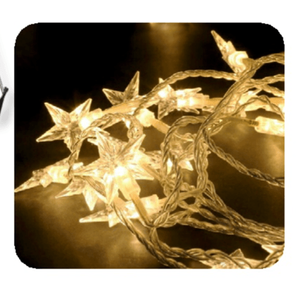 LED svjetlosni lanac - Akcija u trgovini Bauhaus