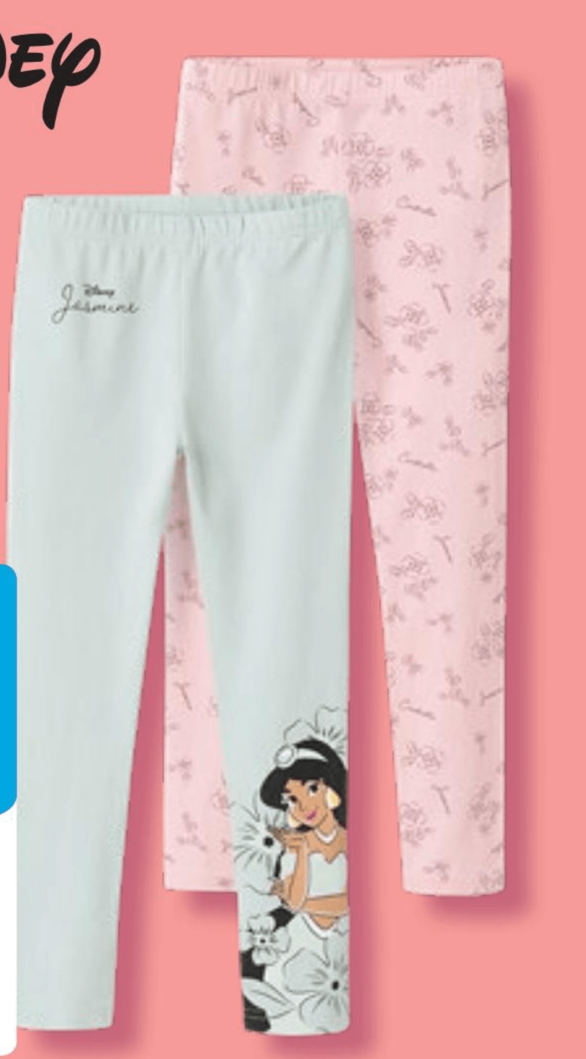 Komplet 2 para tajica Disney Princess - Akcija u trgovini Pepco