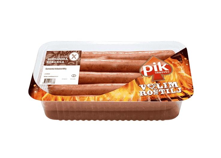 Gurmanska kobasica svježa 600g PIK - Akcija u trgovini Konzum