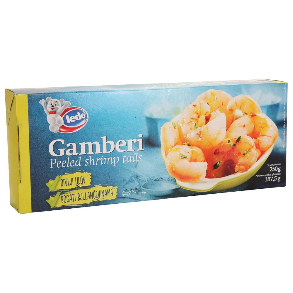 Ledo Gamberi 250g - Akcija u trgovini Pivac
