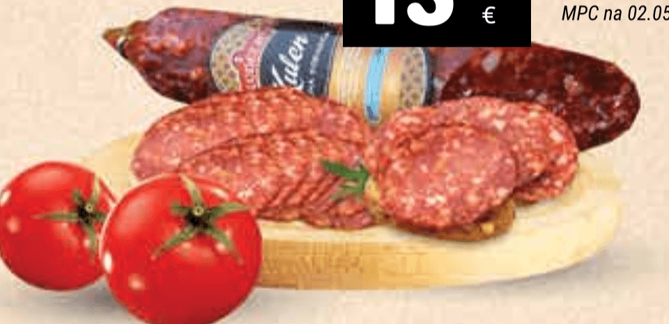 Kudelić Kulen 1 kg Akcija u trgovini Trgovina Krk