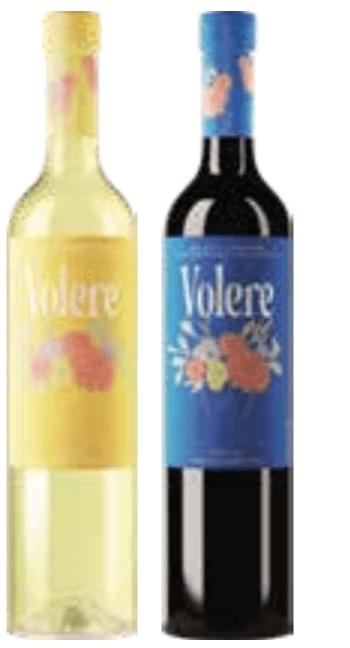 Volere White, Red 0,75 l - Akcija u trgovini Metro