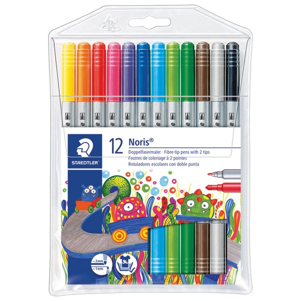 Staedtler Noris flomasteri 12 kom Akcija u trgovini Konzum