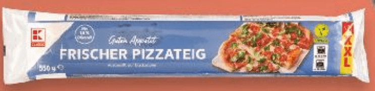 Tijesto za pizzu 550 G K Classic - Akcija u trgovini Kaufland