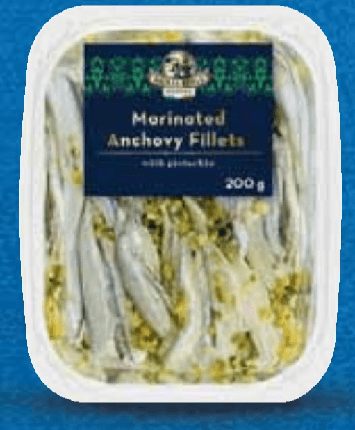 ITALIAMO Fileti inćuna s pistacijama 200 g - Akcija u trgovini Lidl