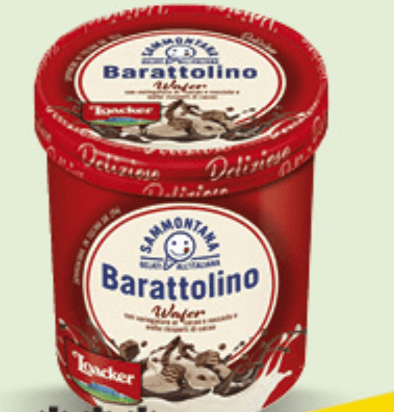 Barattolino sladoled 800ml - Akcija u trgovini Konzum