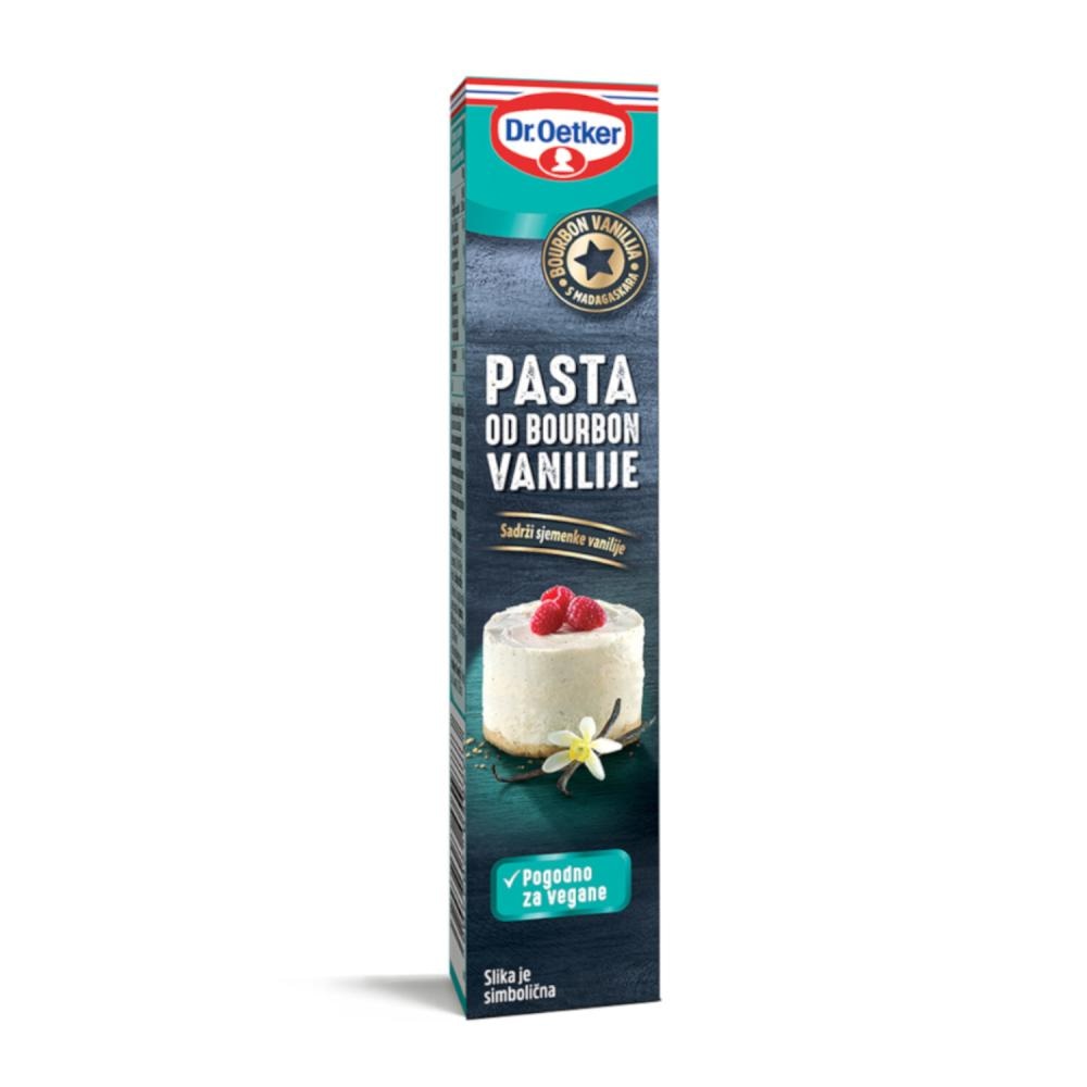 Dr. Oetker Bourbon Vanilija Pasta 19g - Akcija u trgovini Konzum