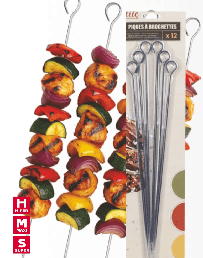 Ražnjići za roštilj 1 set, 12 kom - Akcija u trgovini Tommy