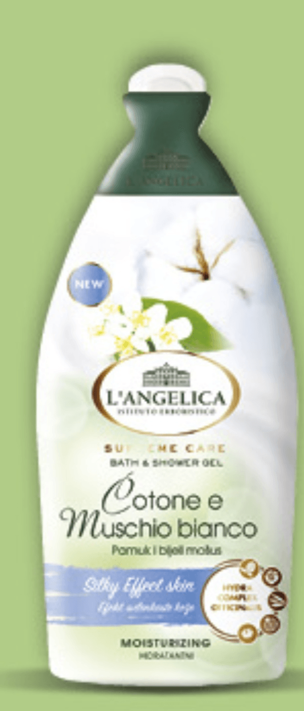 L'Angelica gel za tuširanje 500ml - Akcija u trgovini Konzum