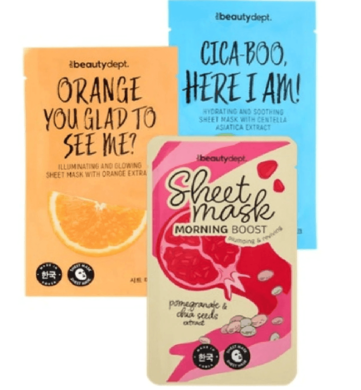 Korejska maska za lice 1 komad The Beauty Dept. - Akcija u trgovini Action