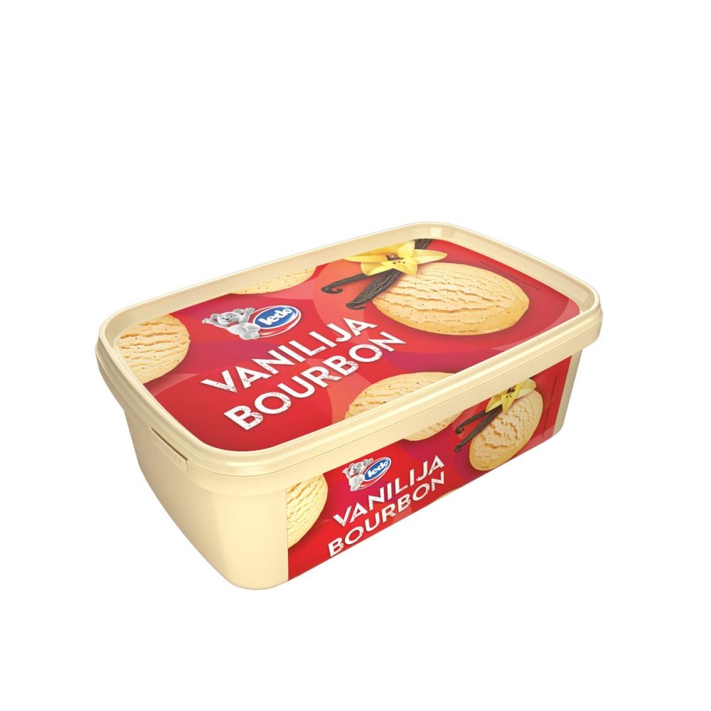 Ledo vanilija bourbon sladoled 2 l - Akcija u trgovini Bakmaz