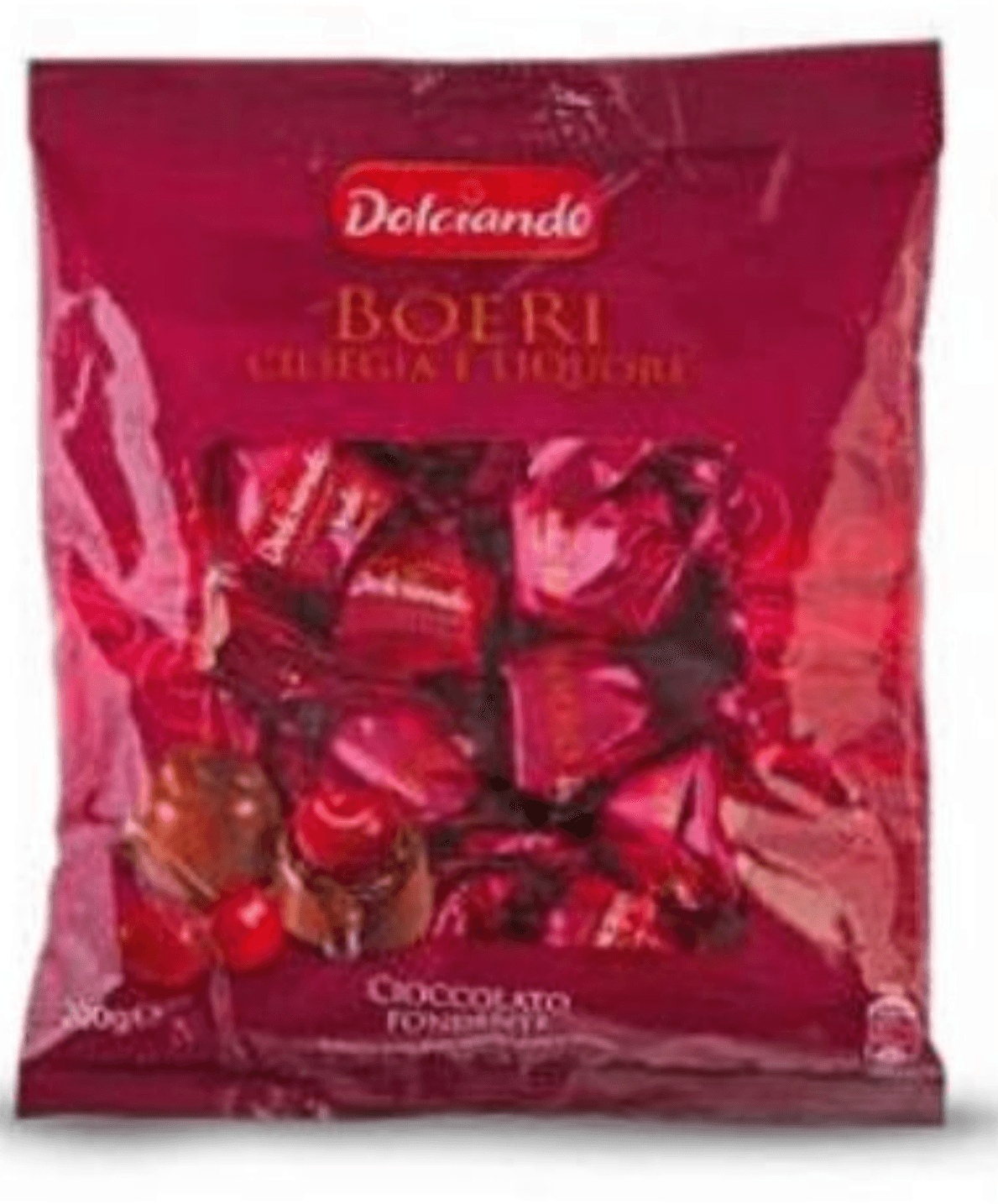 Čokoladne praline s višnjom u likeru 200 g Dolciando - Akcija u trgovini Eurospin