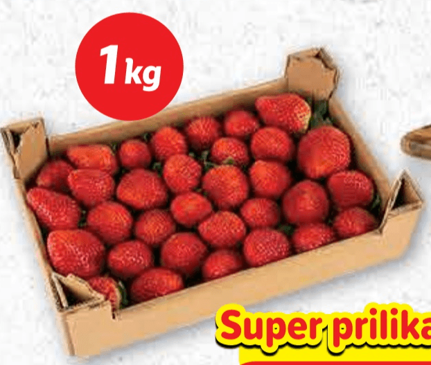 Jagoda 1 kg - Akcija u trgovini Plodine