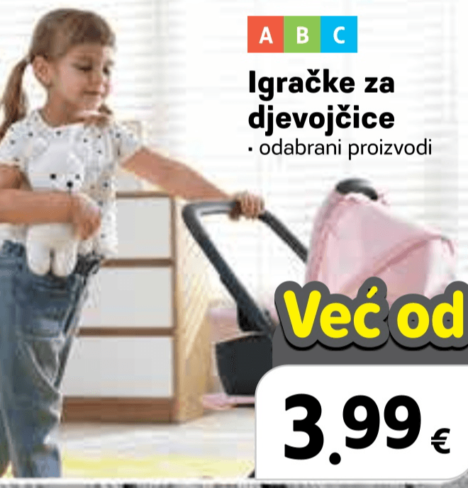Igračke za djevojčice - Akcija u trgovini Plodine