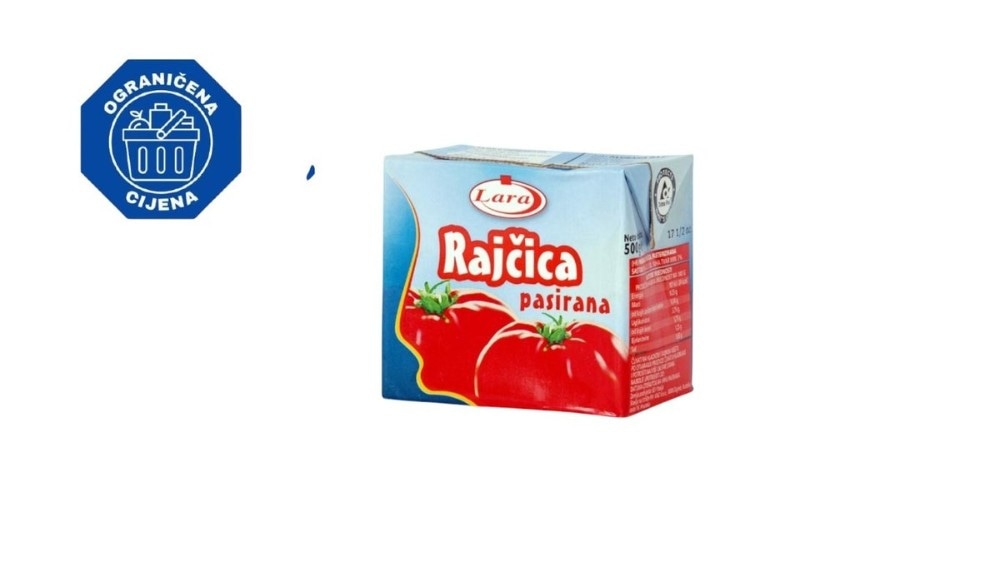 Pasirana rajčica 500 ml Lara Akcija u trgovini KTC