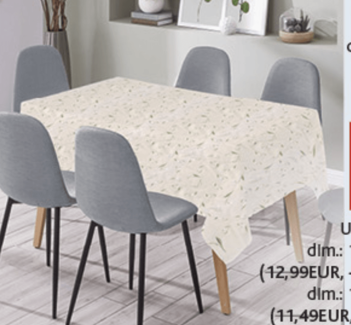 Stolnjak - Akcija u trgovini Konzum