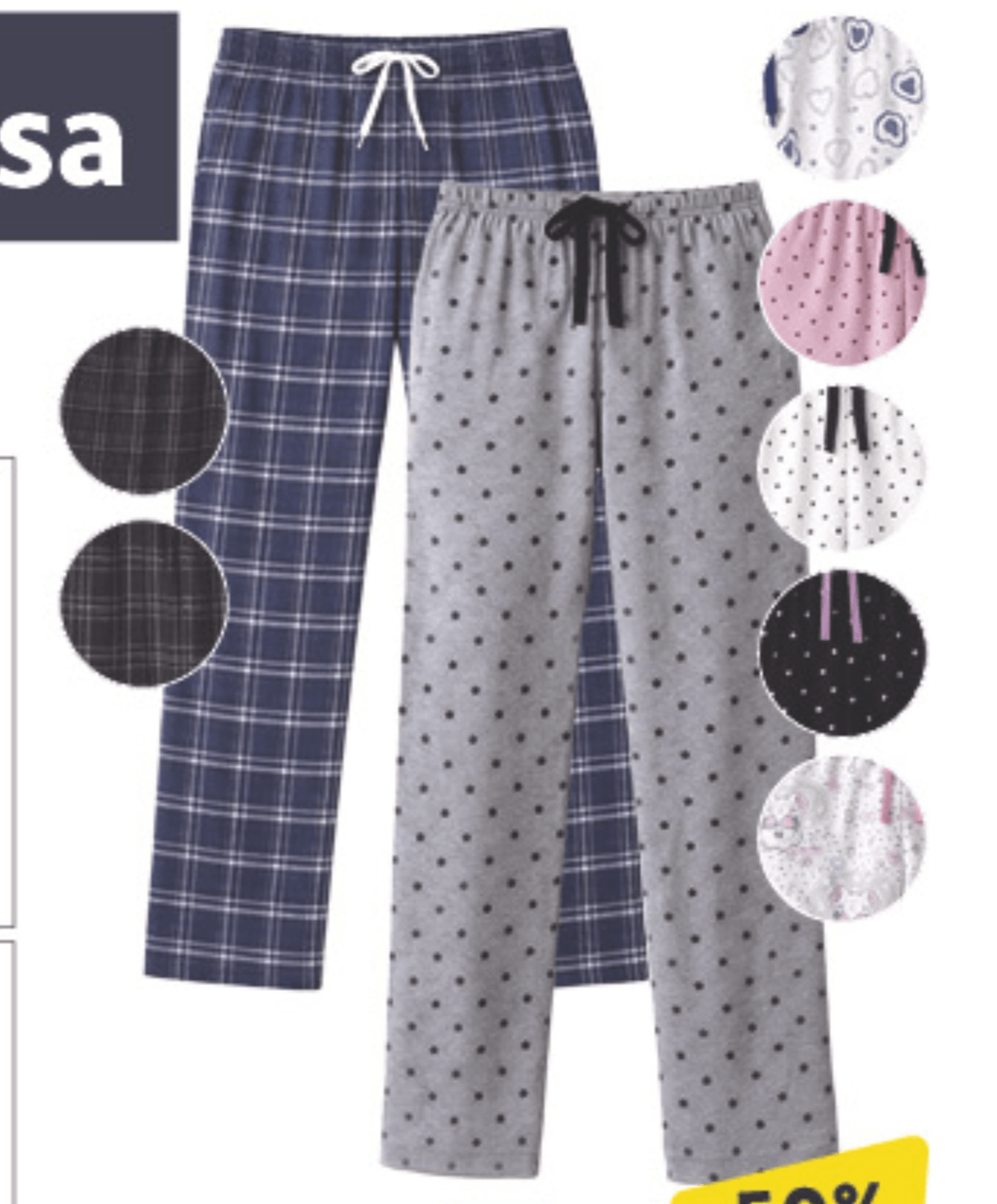 Pidžama donji dio - Akcija u trgovini Konzum