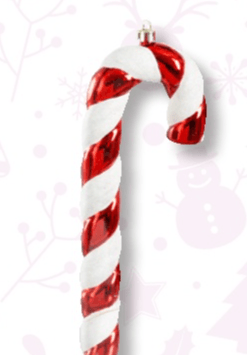 Viseći ukras 'Šećerni štapić' 2 kom. - Akcija u trgovini Bauhaus
