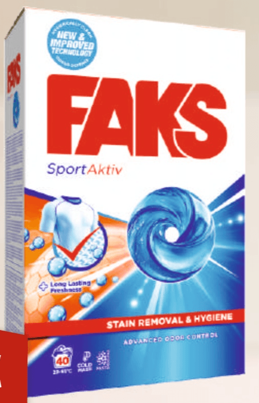 Deterdžent Faks 40 pranja - Akcija u trgovini Boso