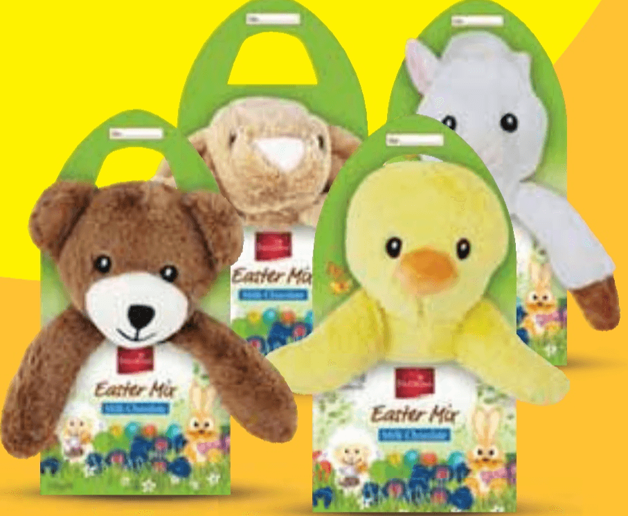 Plišana igračka s čokoladom 125 g Favorina - Akcija u trgovini Lidl