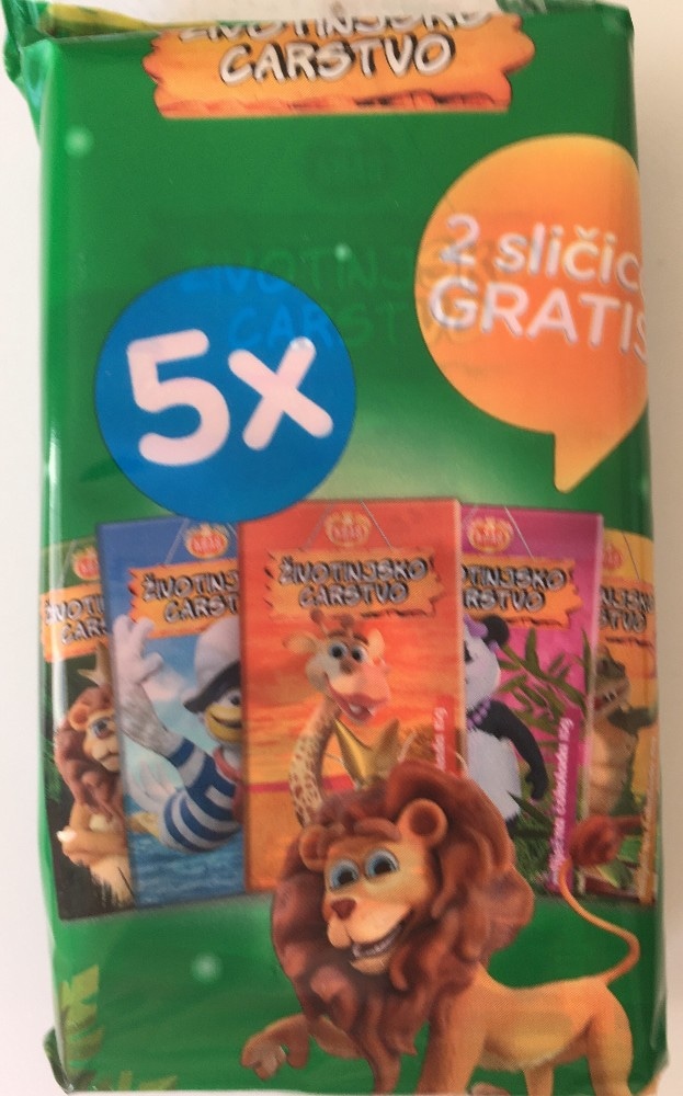 Kraš Životinjsko Carstvo 15x5 g Akcija u trgovini Metro