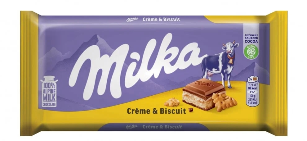 Milka Cream & Biscuit 100g - Akcija u trgovini Žabac