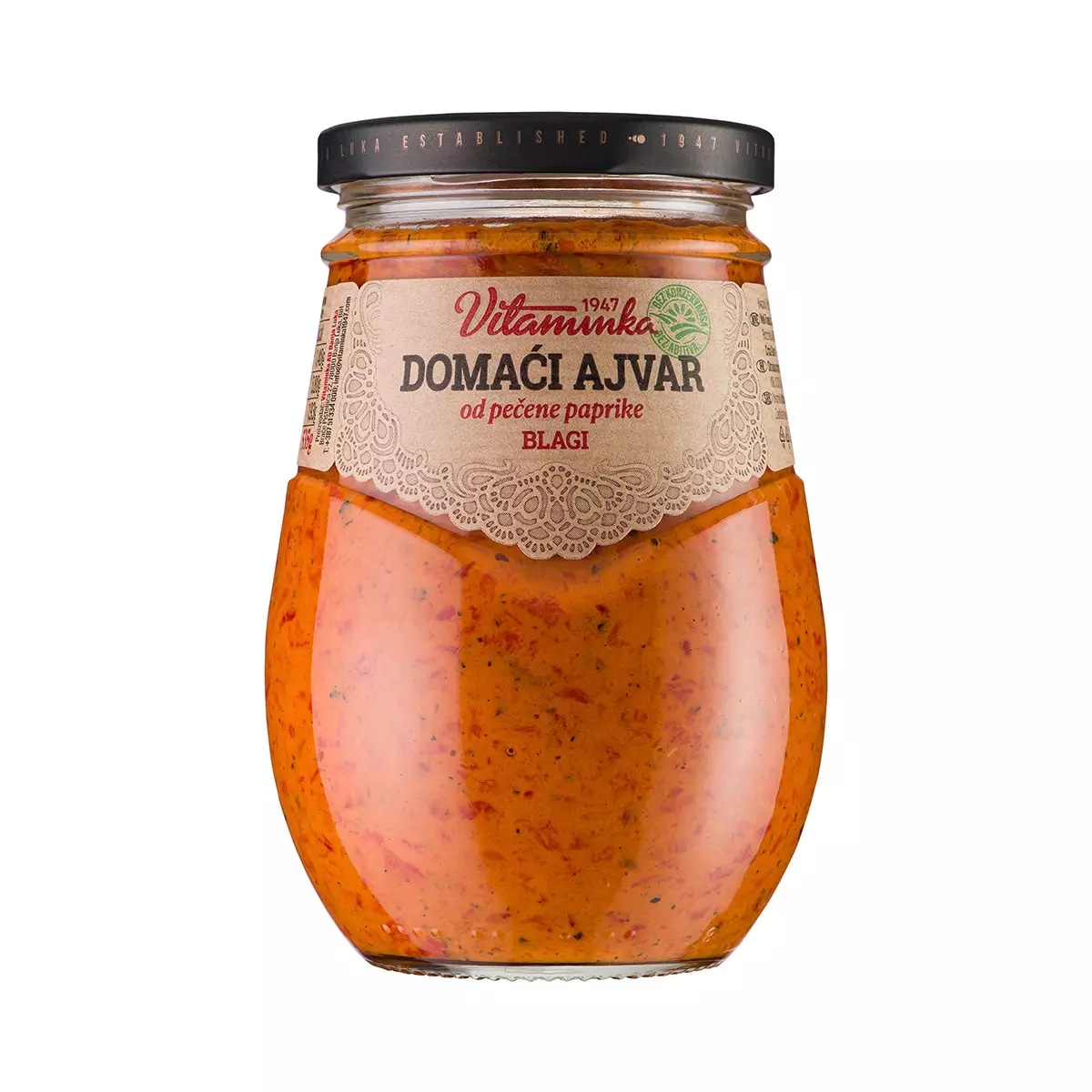Vitaminka Domaći ajvar blagi 310 g - Akcija u trgovini Djelo