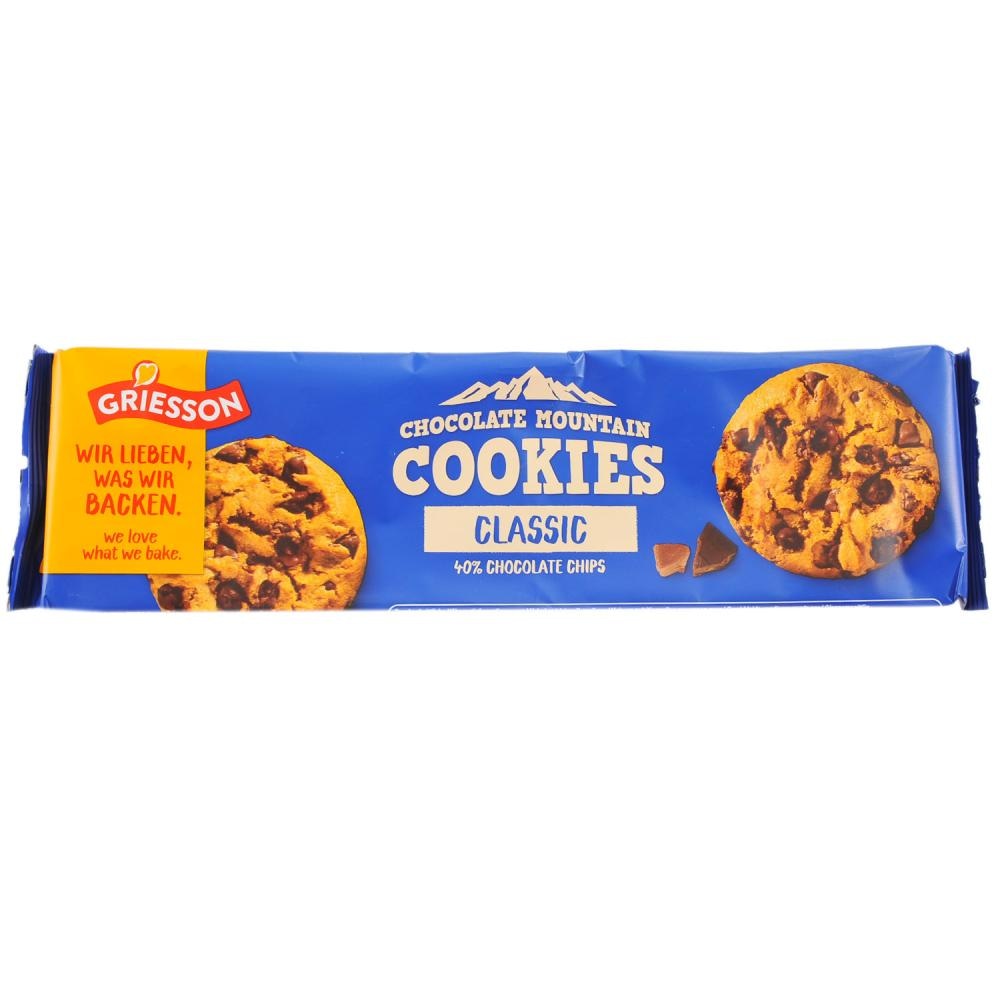 Choco Mountain Cookies 150 g Griesson - Akcija u trgovini Merkury