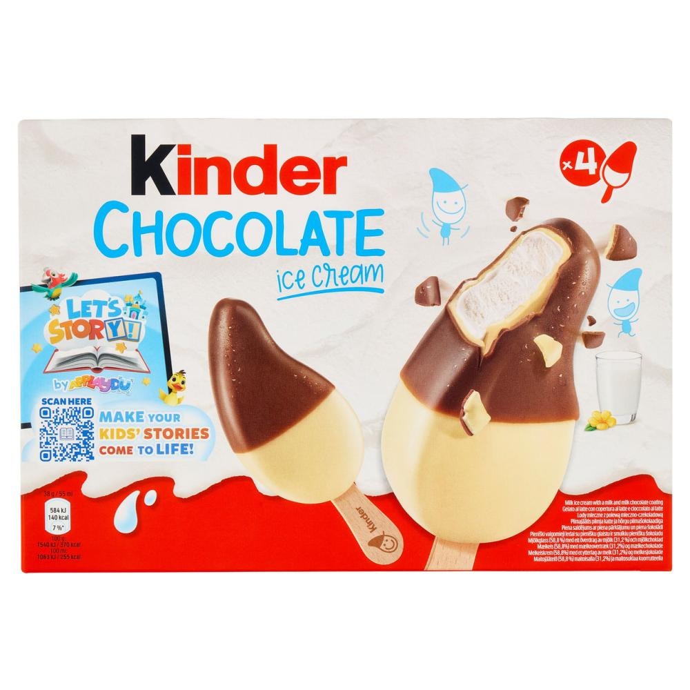 Kinder Choco sladoled 4 x 38 g - Akcija u trgovini Lidl