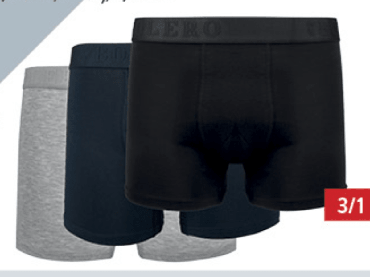 Bokserice 3/1, set - Akcija u trgovini Konzum