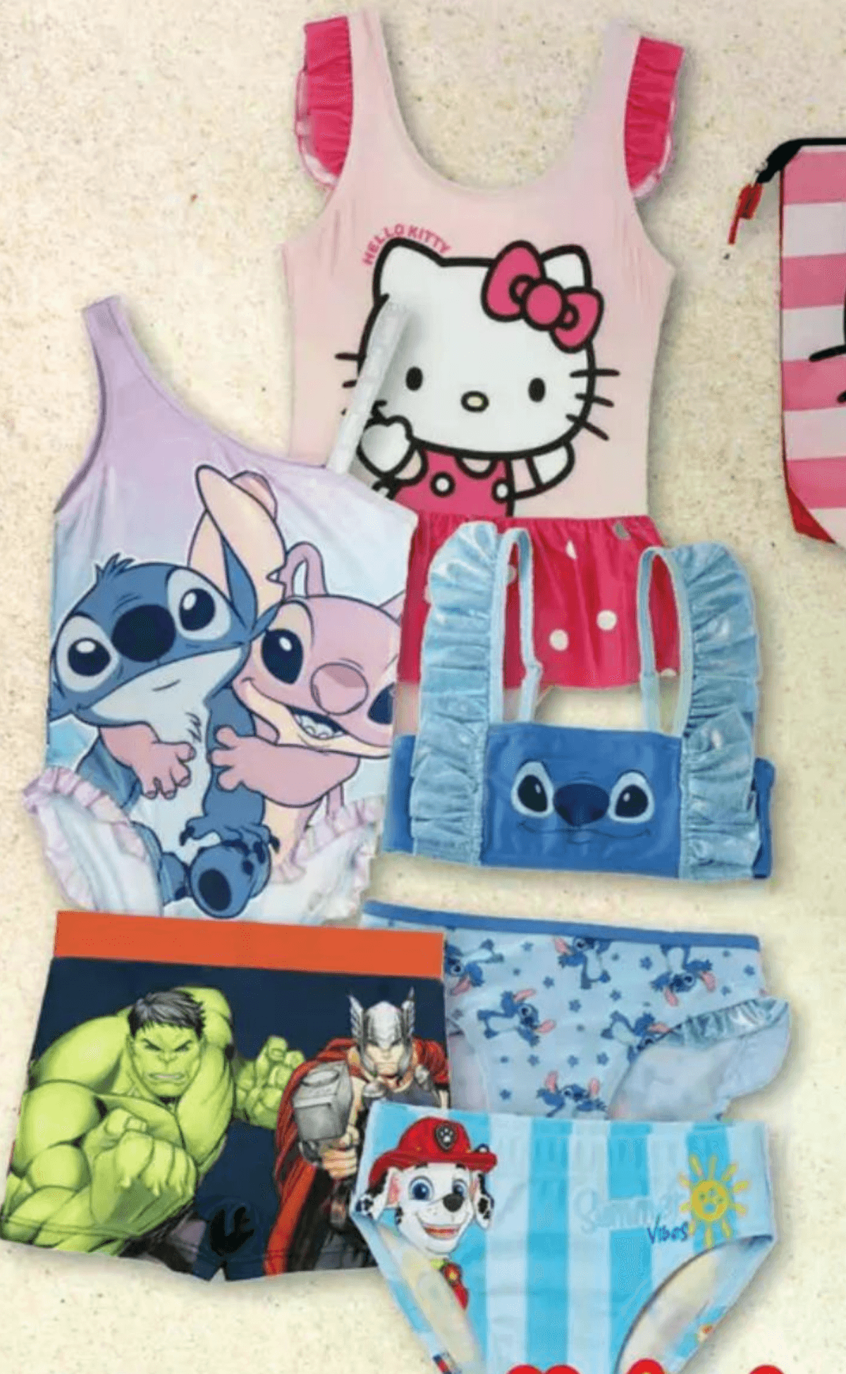 Licencirani dječji ljetni odjevni tekstil - Akcija u trgovini Plodine