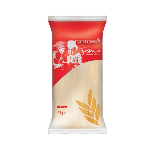 Bakina Kuhinja Tjestenina Spaghetti 1000 g Akcija u trgovini Stanić Diskont