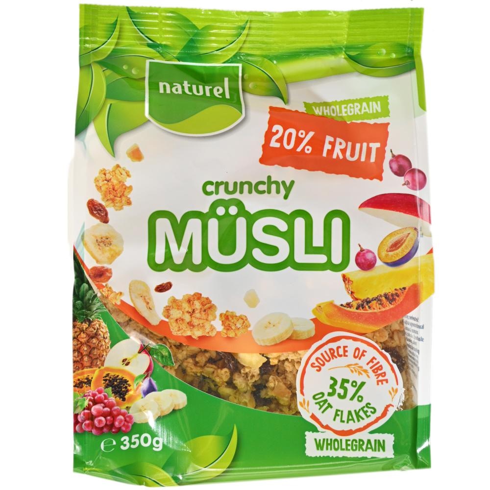 Naturel Crunchy Müsli Forest Fruit 350g - Akcija u trgovini Bipa