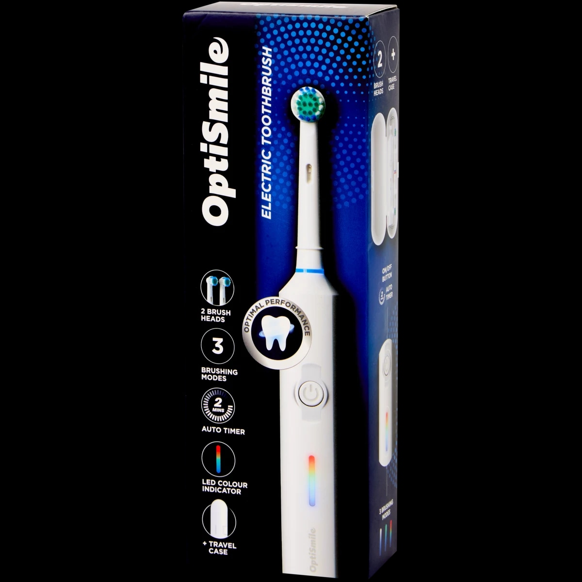 OptiSmile Električna zubna četkica 5-dijelna - Akcija u trgovini Action