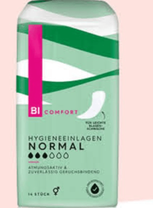 BI COMFORT Normal inkontinencijski higijenski ulošci 14/1 - Akcija u trgovini Bipa