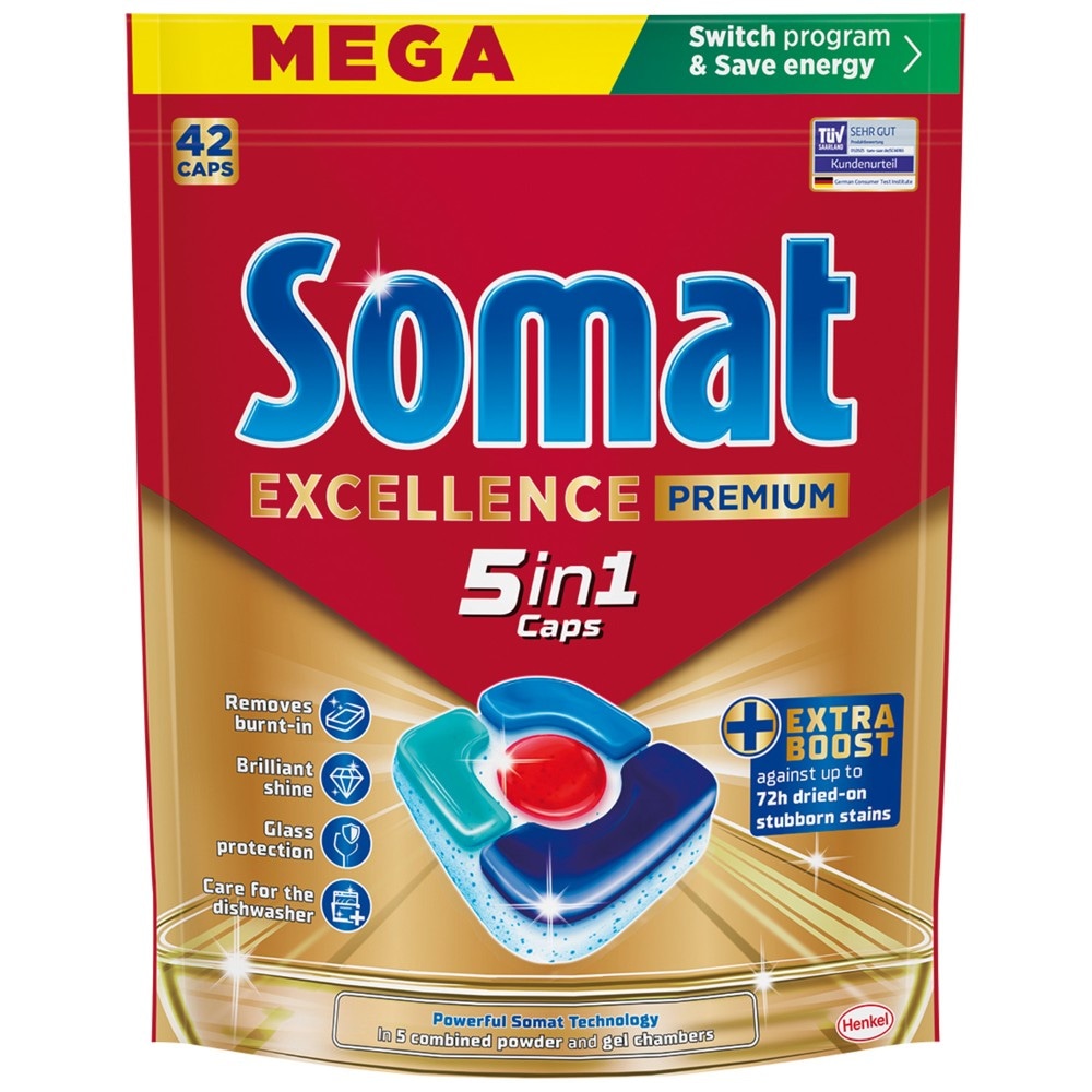 Tablete Somat 5u1 caps 42 kom - Akcija u trgovini Boso