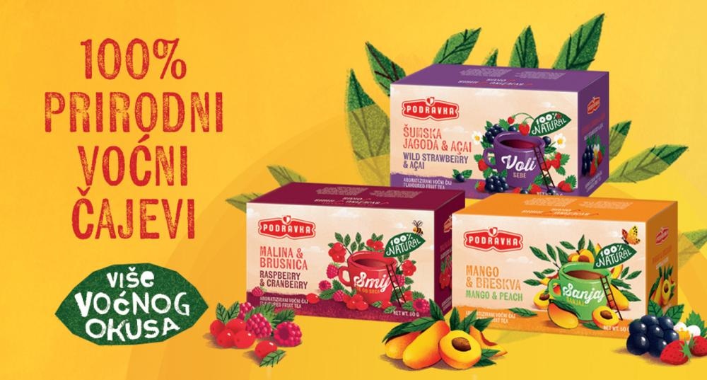 Podravka Čajevi - Akcija u trgovini Kaufland