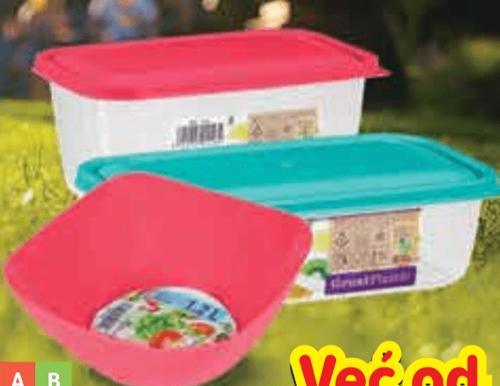 Spremnici za hranu ili zdjele - Akcija u trgovini Plodine