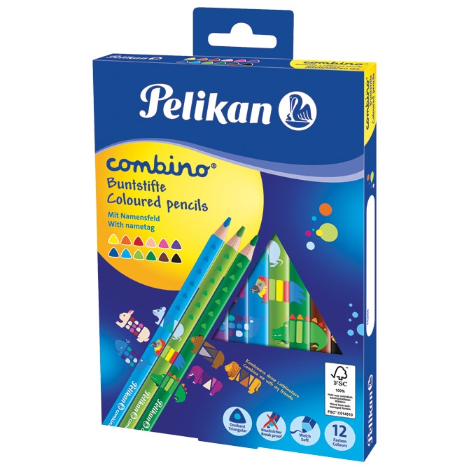 Pelikan Combino drvene bojice 12 kom Akcija u trgovini Mueller