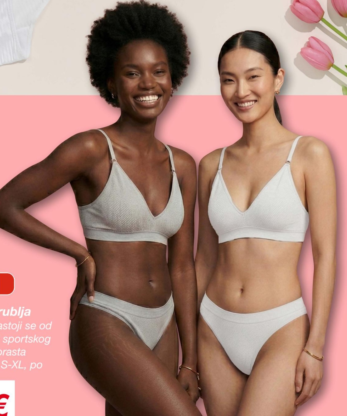 Ženski set rublja Ergee - Akcija u trgovini Kik